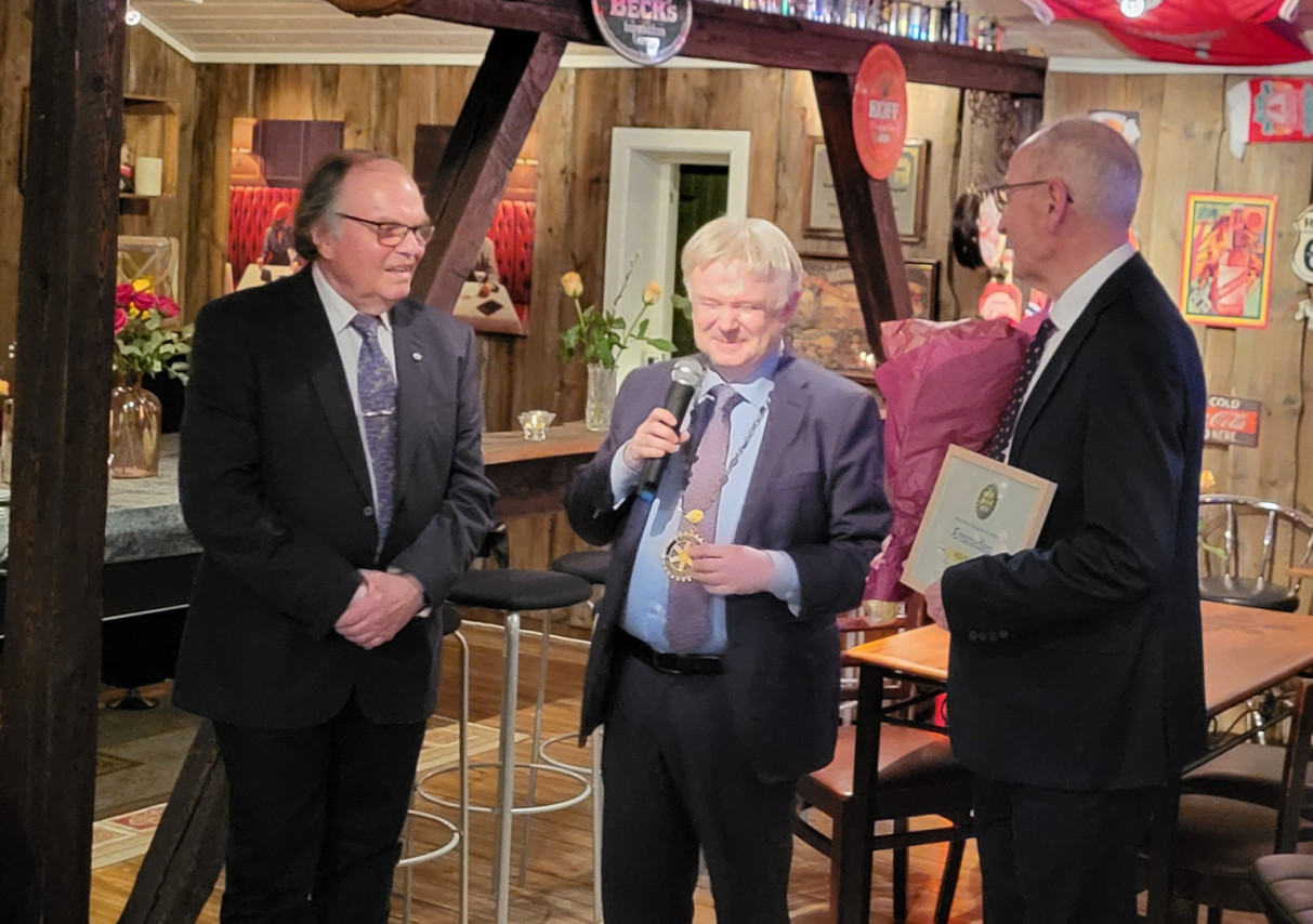 Willy Fjorden ble nytt æresmedlem